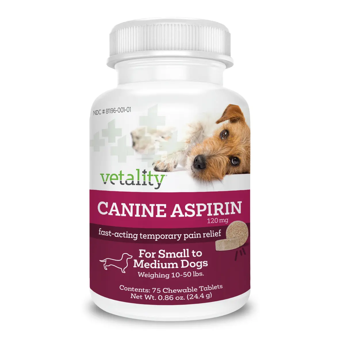 Vetality Canine Aspirin 2