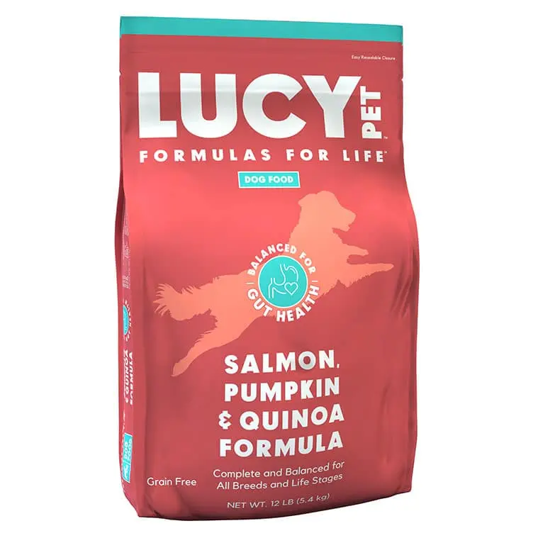 Lucy Pet Salmon, Pumpkin & Quinoa Dry Dog Food – Exclusive Gut Health Formula 1