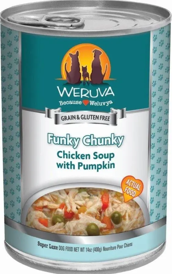 Weruva Funky Chunky Chicken Soup Canned Dog Food 2