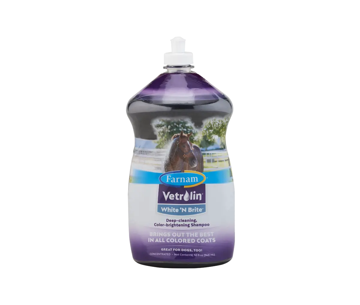 Farnam Vetrolin White 'N Brite Color-Brightening Shampoo 1