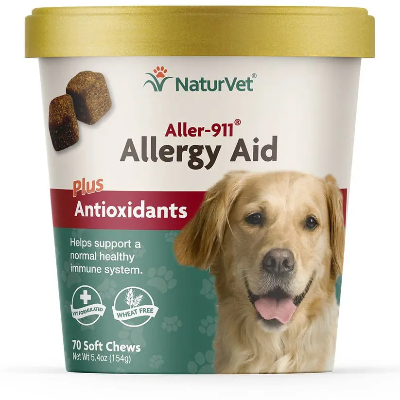 Naturvet Scoopables Aller-911 Allergy Aid For Dogs Chews 1