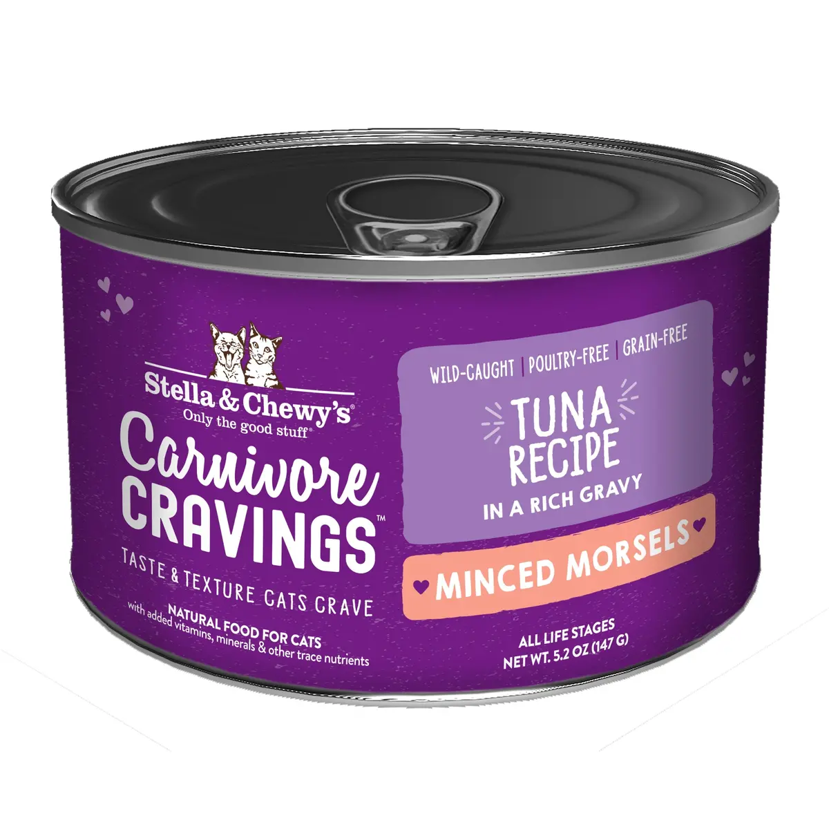 Stella & Chewy's Carnivore Cravings- Minced Morsels Tuna Recipe 1