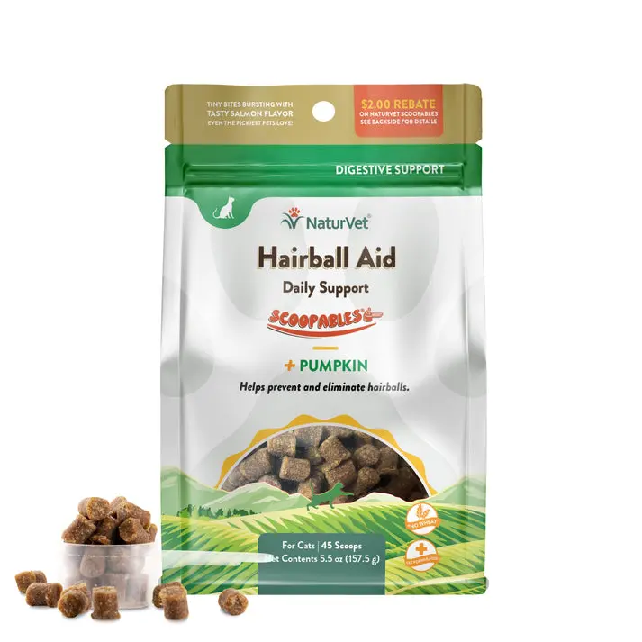 Naturvet Scoopables Hairball Aid Daily Support 1