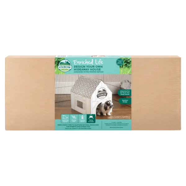 Oxbow Animal Health Enriched Life - Design Your Own Hideaway House For Small Animals 1