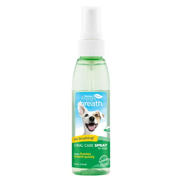 Tropiclean Fresh Breath Oral Care Spray For Pets 1