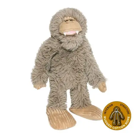 Tall Tails Stuffless Big Foot With Squeaker Dog Toy 1