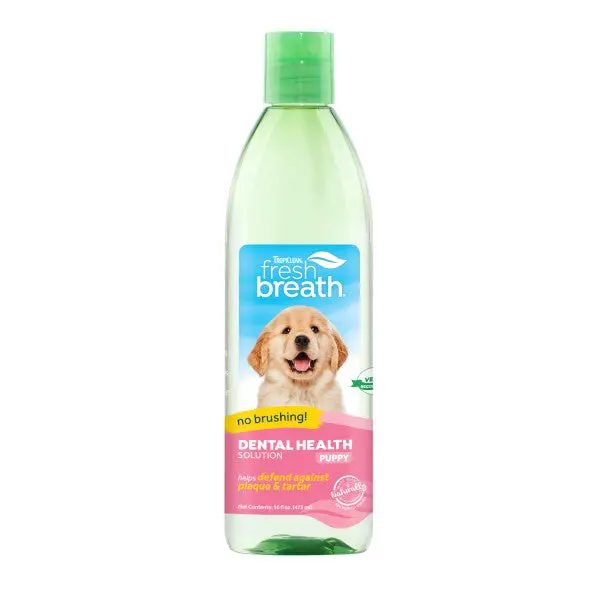 Tropiclean Fresh Breath Dental Health Solution For Puppies 1