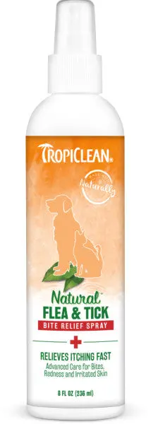 Tropiclean Natural Flea & Tick Bite Relief Spray 1