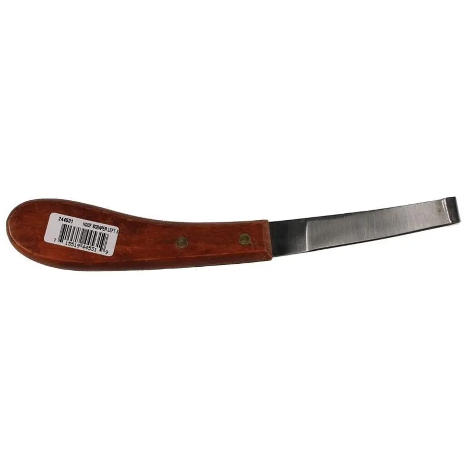 Wide Single Blade Hoof Knife - Left Handed 1