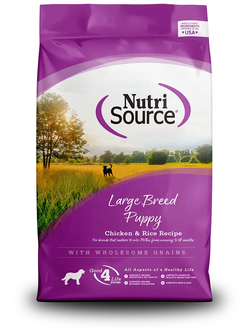 Nutrisource® Large Breed Puppy Recipe Dry Dog Food 2
