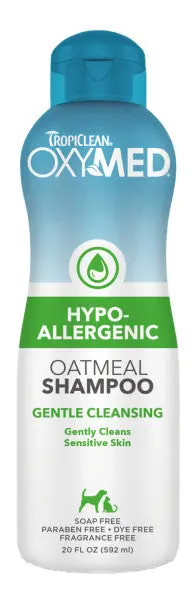 Tropiclean Oxymed Hypoallergenic Shampoo For Pets 1