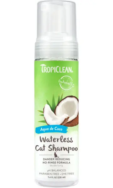 Tropiclean Dander Reducing Waterless Cat Shampoo 1