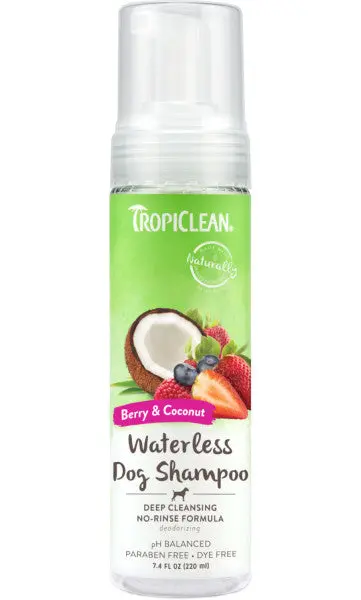 Tropiclean Deep Cleansing Waterless Dog Shampoo 1