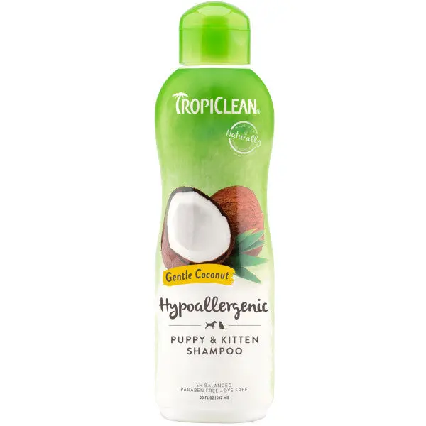 Tropiclean Gentle Coconut Hypoallergenic Puppy & Kitten Shampoo 1