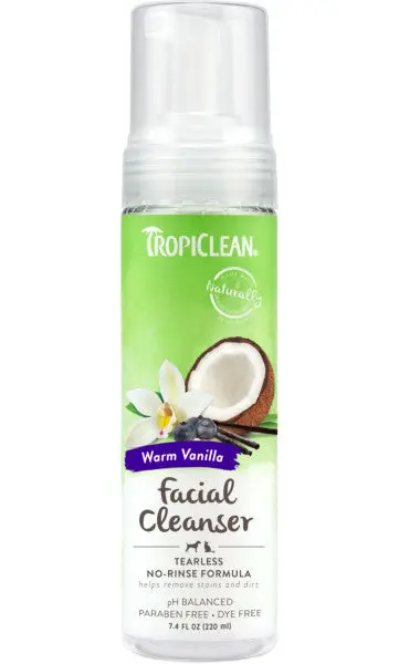 Tropiclean Waterless Facial Cleanser 1