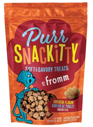 Fromm Purrsnackitty™ Soft & Savory Chicken Flavor Snackitties Cat Treats 1