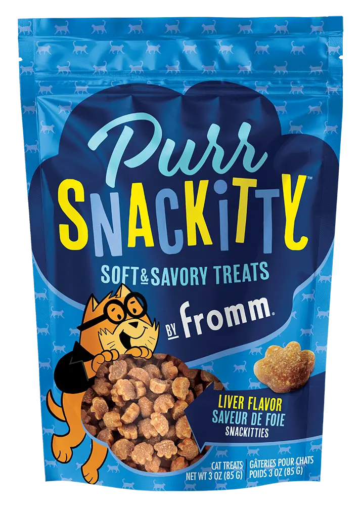 Fromm Purr Snackitty Liver Flavor Snackitties Cat Treats 1