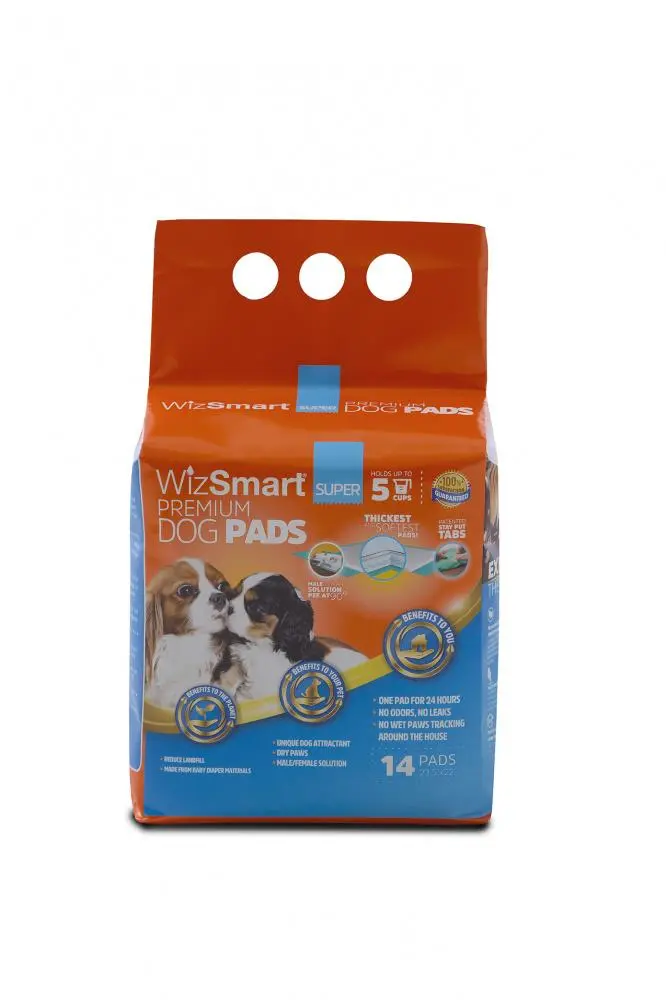 Wizsmart Super All Day Dry Premium Dog Pads 1