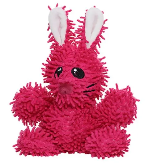 Mighty® Jr Microfiber Ball Rabbit Dog Toy 1