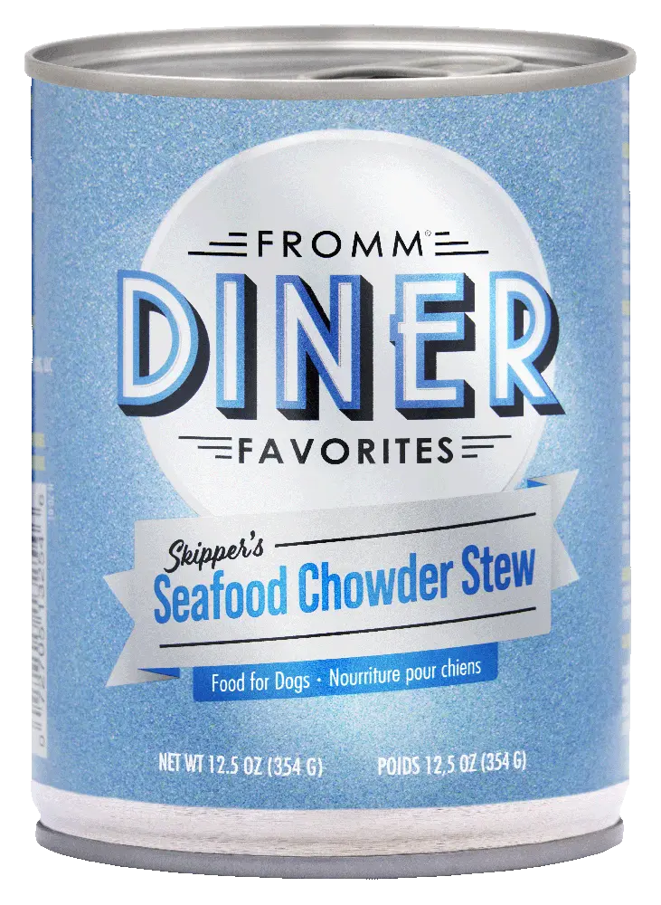 Fromm Diner Favorites Skipper’S Seafood Chowder Stew Dog Food 1