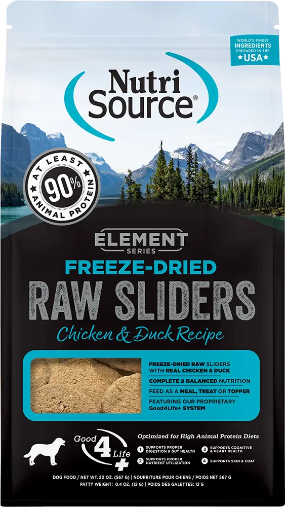 Nutrisource Element Series Freeze-Dried Chicken & Duck Recipe 2