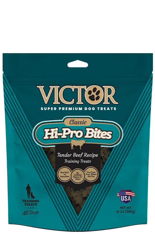 Victor Hi-Pro Bites With Tender Beef Training Treat 1