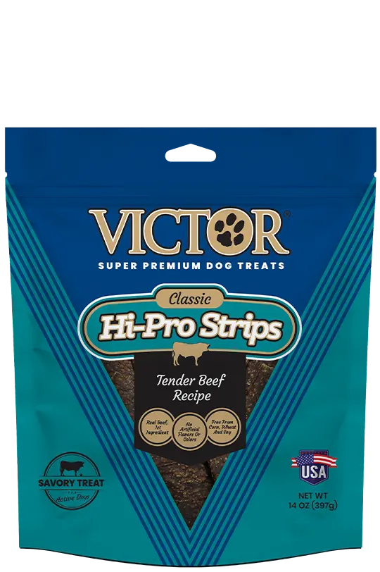 Victor Hi-Pro Strips With Tender Beef 1