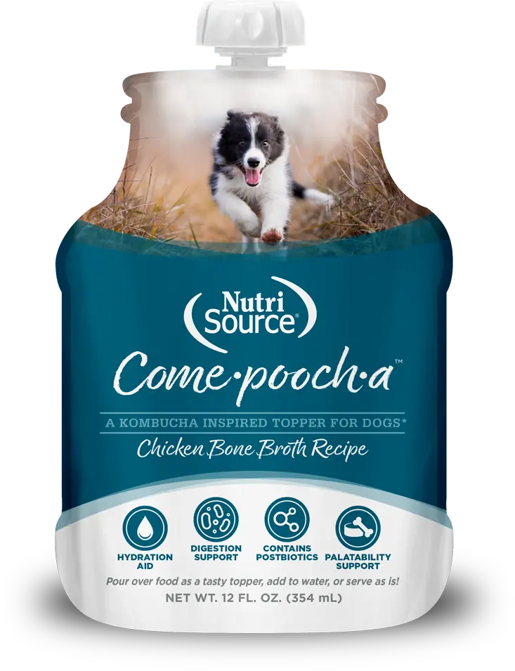 Nutrisource Come-Pooch-A Chicken Bone Broth For Dogs 1