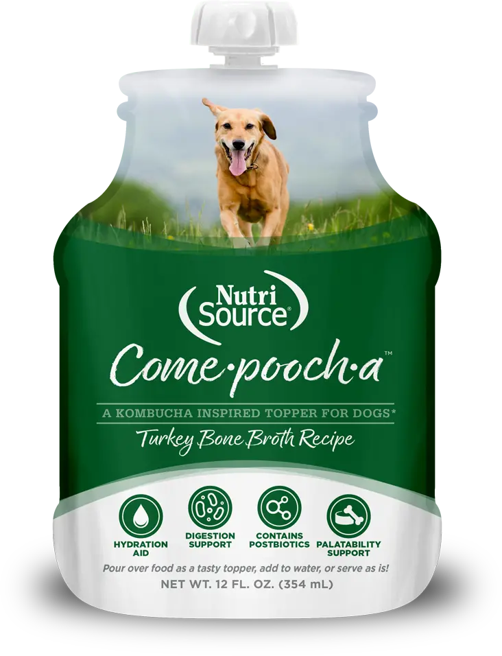 Nutrisource Come-Pooch-A Turkey Bone Broth For Dogs 1