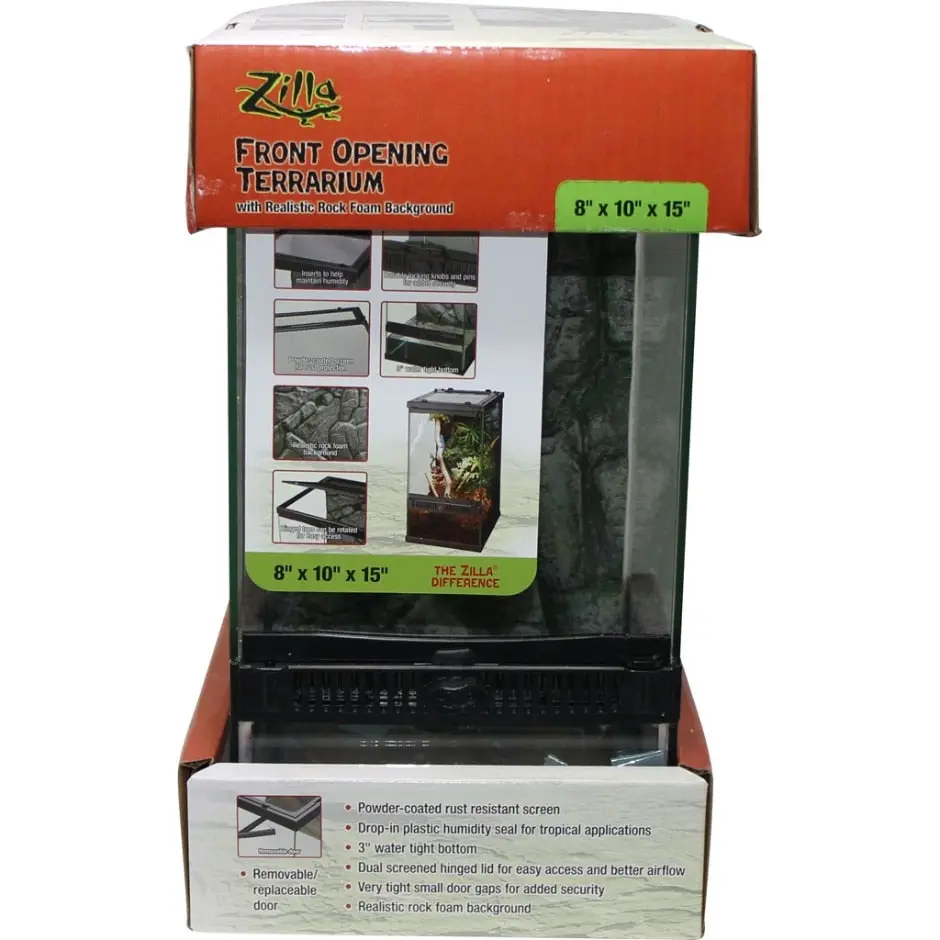 Zilla Front Opening Terrarium 1