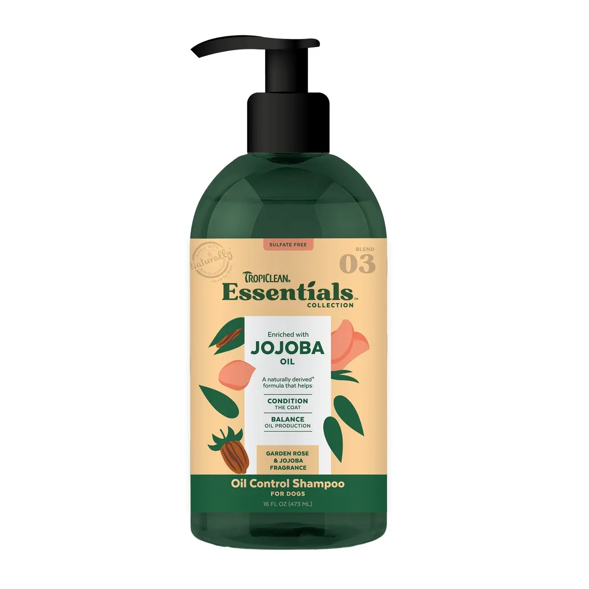 Tropiclean Jojoba Oil Control Shampoo For Dogs 1