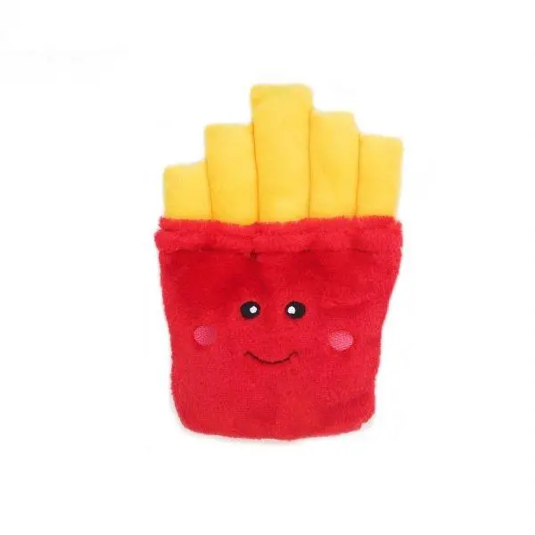 Zippypaws Nomnomz Plush Fries Dog Toy 1