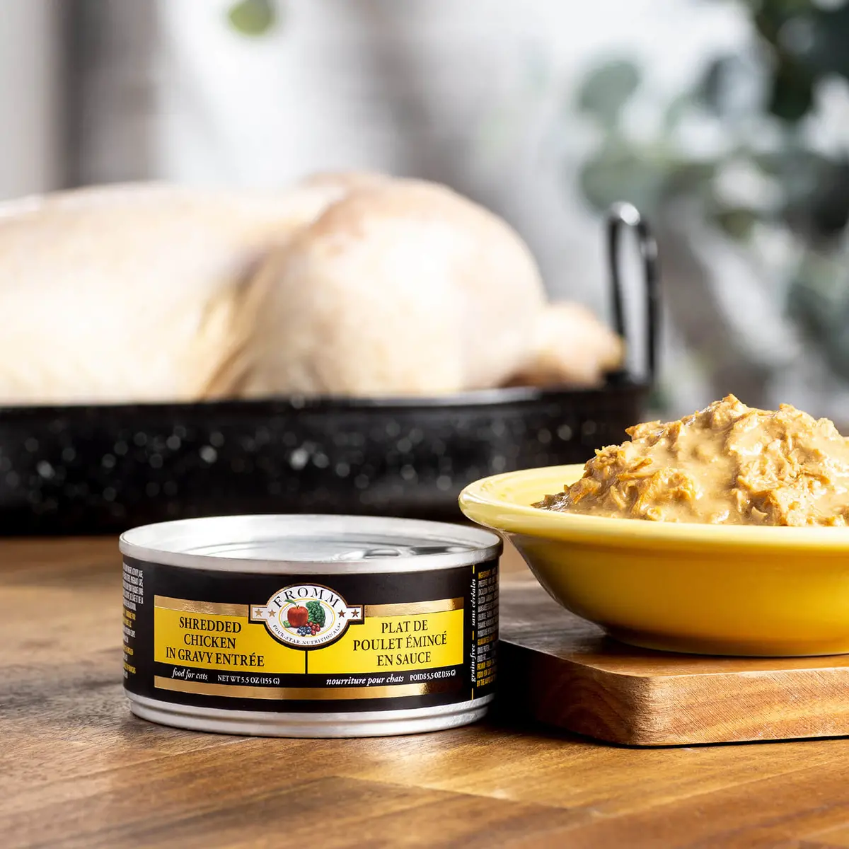Fromm Four-Star Shredded Chicken In Gravy Entrée Cat Food 2