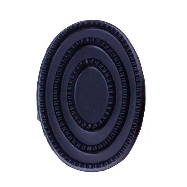 Partrade Trading Corporation Large Soft Rubber Curry Comb 1