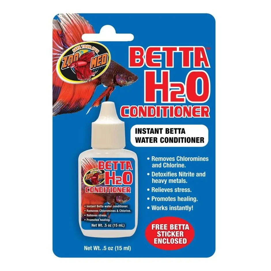 Zoo Med Betta H20 Conditioner Instant H2o Conditioner 1