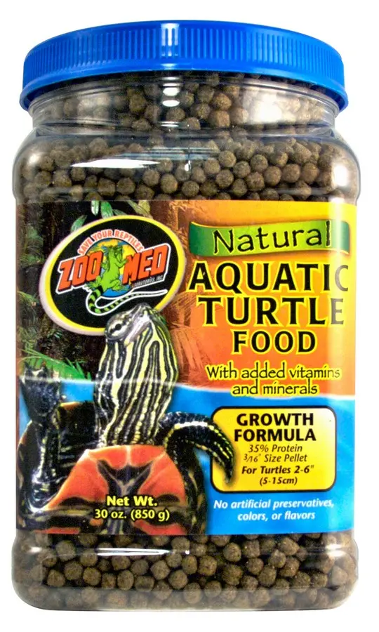 Zoo Med Natural Aquatic Turtle Food – Growth Formula 1