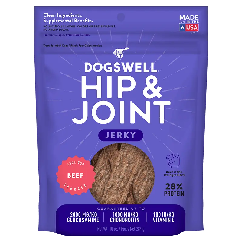Dogswell Hip & Joint Jerky Treats, Beef 1