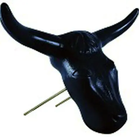 Classic Equine Steer Head Western Bull Rodeo 1