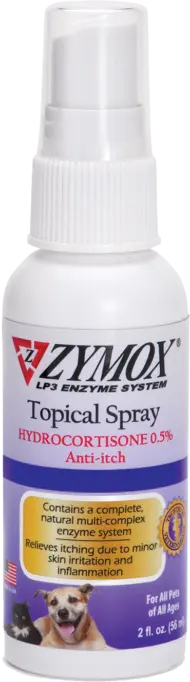 Zymox Hydrocortisone Topical Spray 1