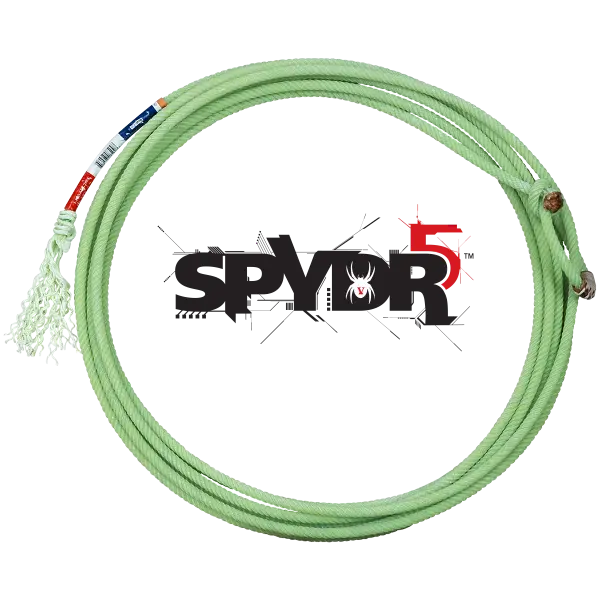 EquiBrand Classic Rope Spydr5 Team Roping Rope – Professional Grade