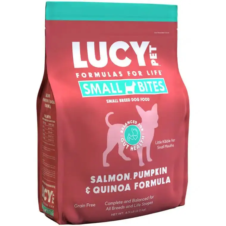 Lucy Pet Foods™ Salmon, Pumpkin And Quinoa Dog Small Bites Dog Food 1