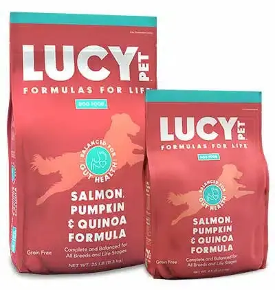Lucy Pet Salmon, Pumpkin, And Quinoa Grain-Free Formula Dog Food 2