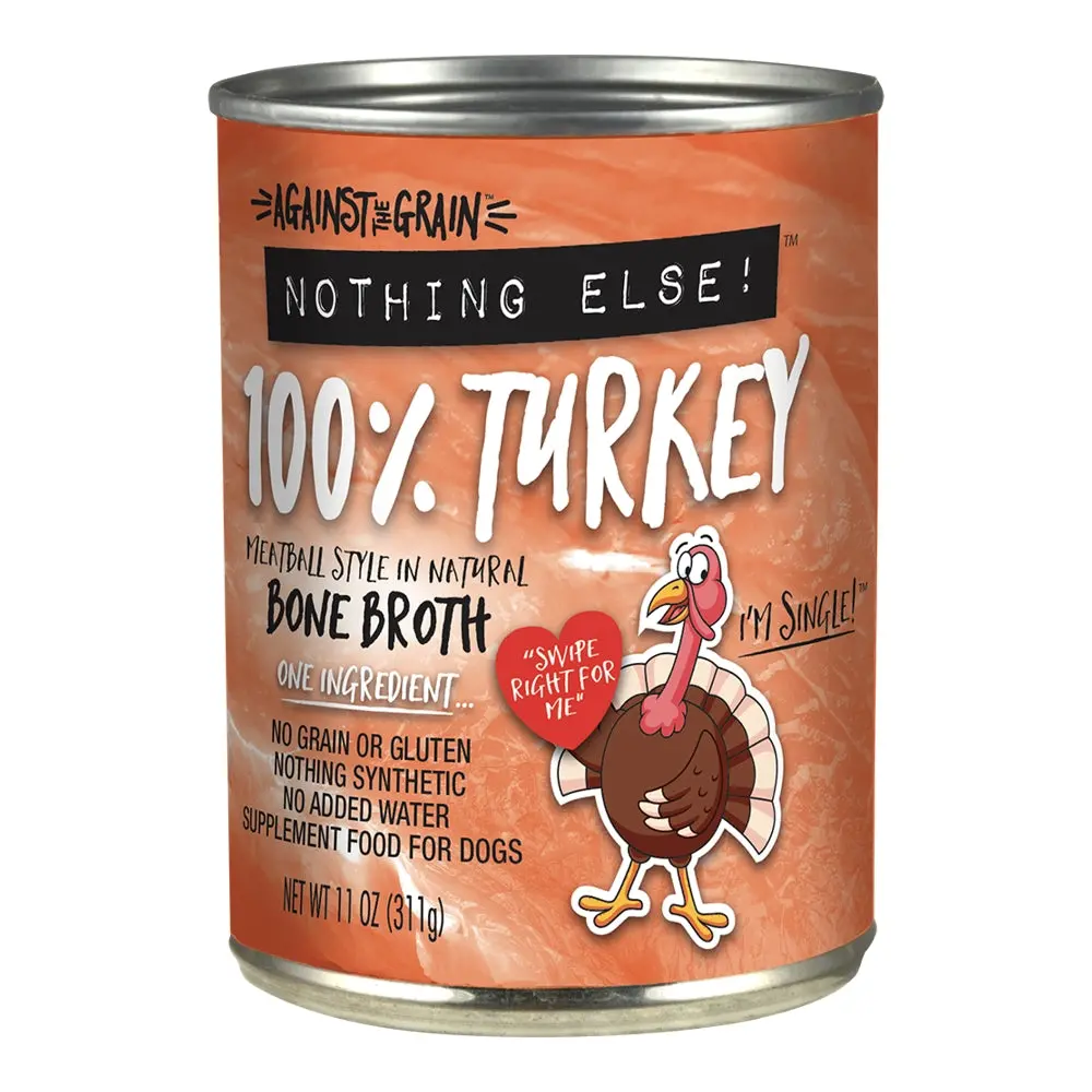 Against The Grain Nothing Else Turkey Dog Food 1