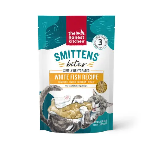 The Honest Kitchen Smittens Whitefish Cat Treats 1