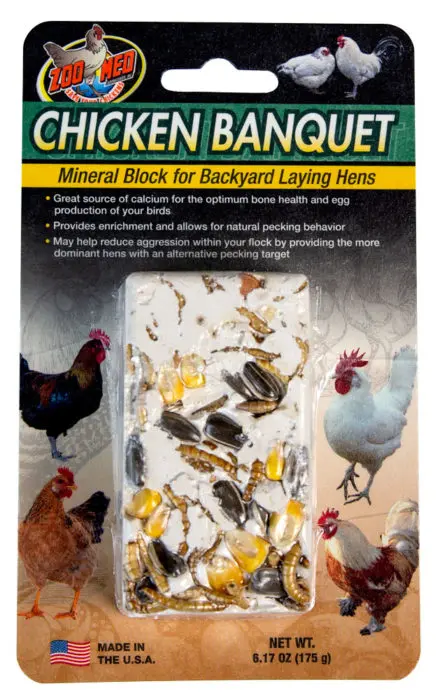 Zoo Med Laboratories Chicken Banquet Mineral Block 1