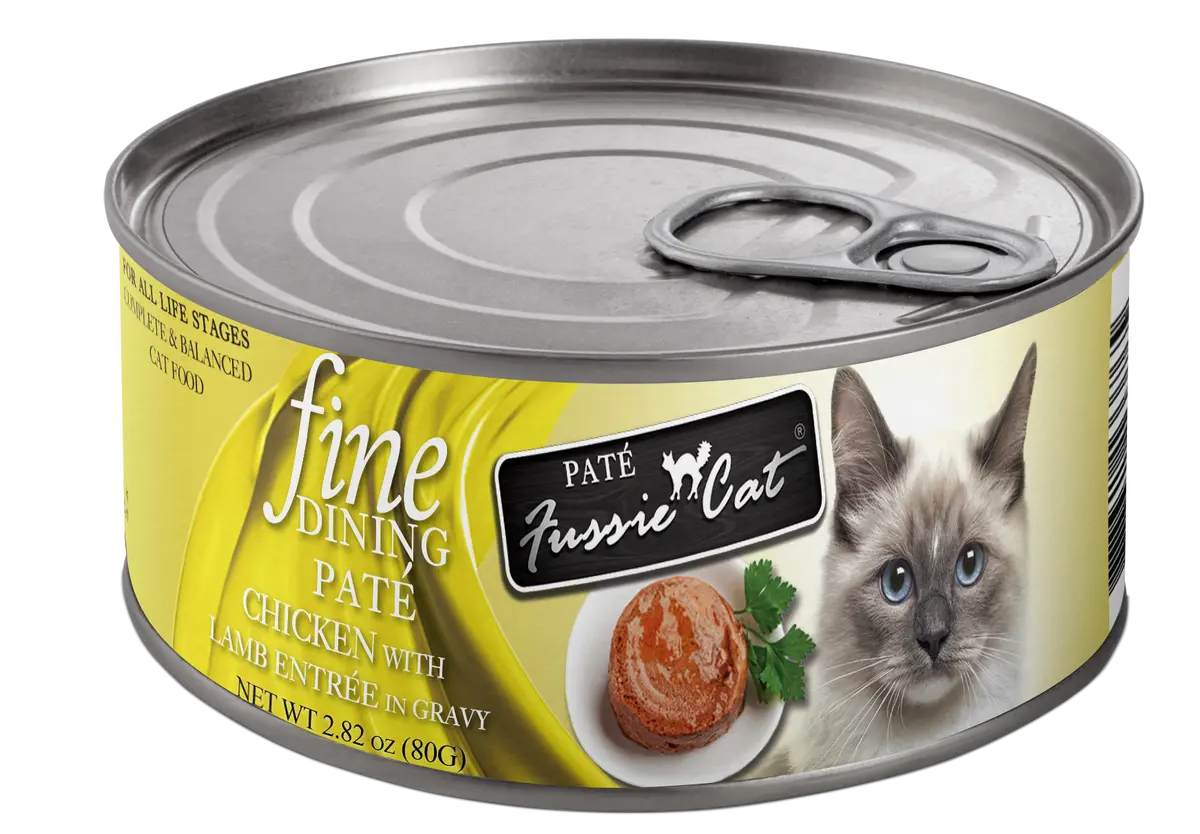 Fussie Cat Fine Dining - Pate - Chicken With Lamb Entree In Gravy 1