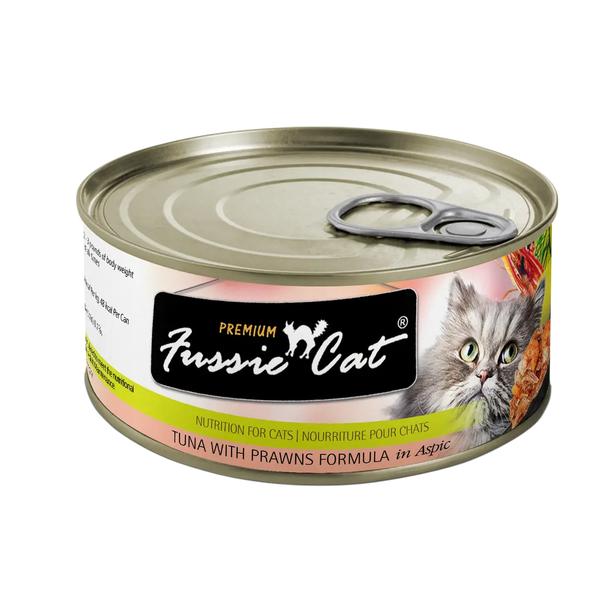 Fussie Cat Premium Tuna With Prawns Formula In Aspic 1