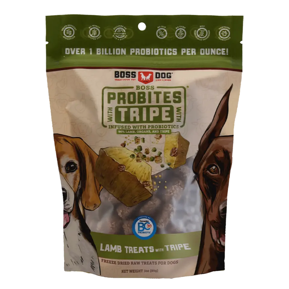 Boss Dog® & Boss Cat® Probites Lamb Treats With Tripe® 1