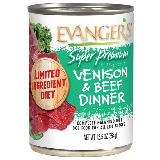 Evanger's Super Premium Venison And Beef Dinner 1