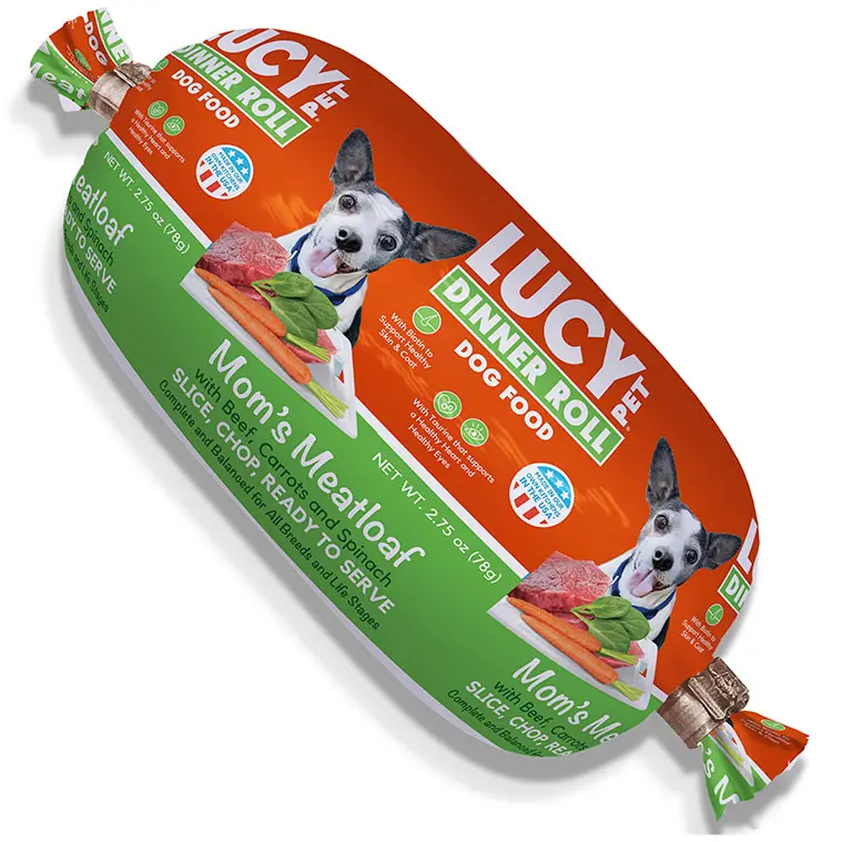 Lucy Pet™ Mom’S Meatloaf Dinner Roll Beef 1